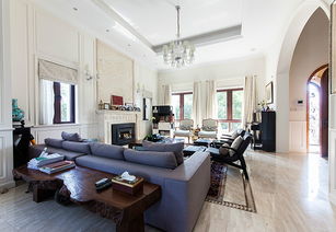 萬科蘭喬圣菲385㎡別墅現(xiàn)代混搭裝修設計