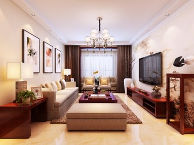 2015簡中三居室客廳窗簾裝修效果圖大全 | 孫兆晶設(shè)計(jì)作品